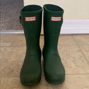 Hunter boots size 8